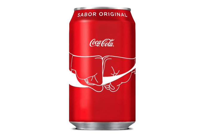 lata de Coca-Cola