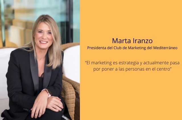 Marta Iranzo, presidenta del Club de Marketing del Mediterráneo