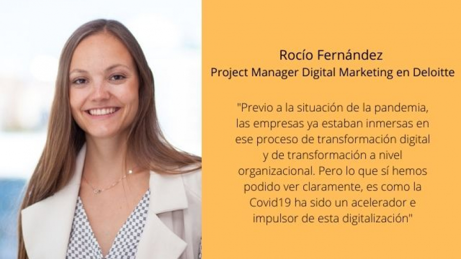 Rocío Fernández, Project Manager Digital Marketing en Deloitte