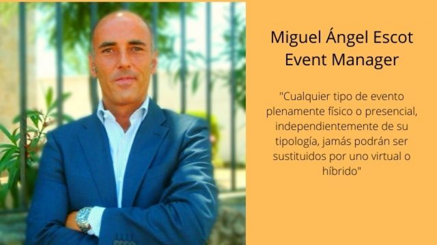 Miguel Ángel Escot, Event Manager