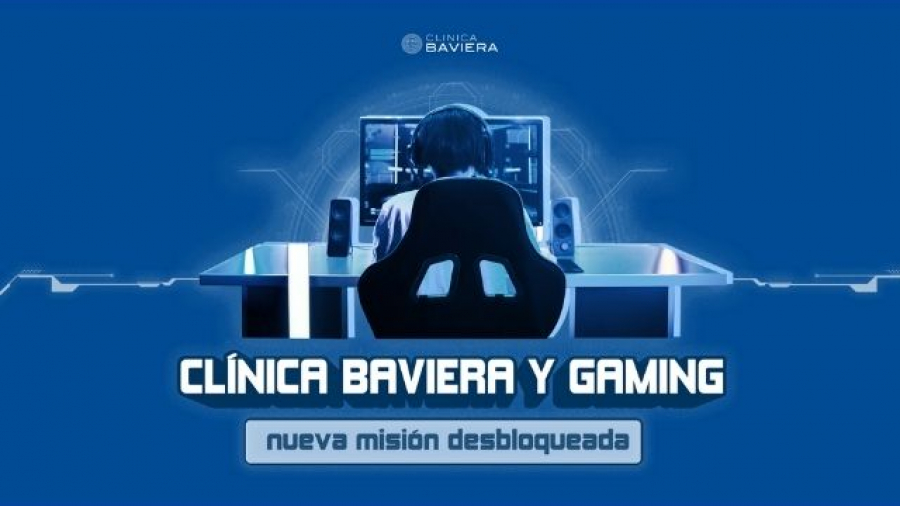 campaña Nueva misión desbloqueada de Clínica Baviera con gamers