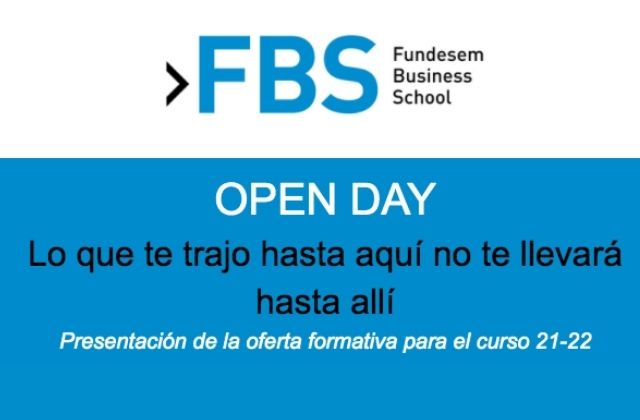 Open Day 2021 de Fundesem Business School