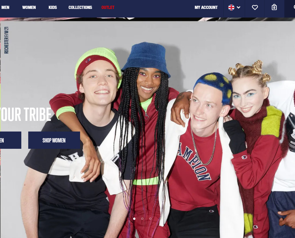 Champion lanza su tienda en en exclusiva