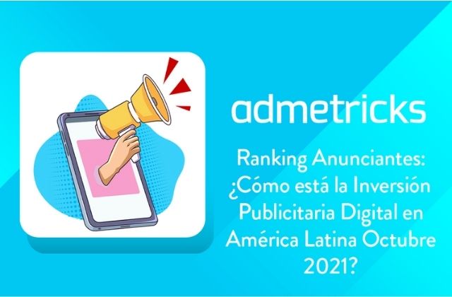 inversión publicitaria digital en América Latina octubre 2021