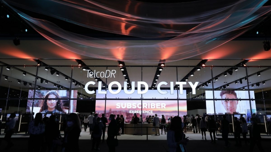 stand Cloud City de TelcoDR en el MWC 2021