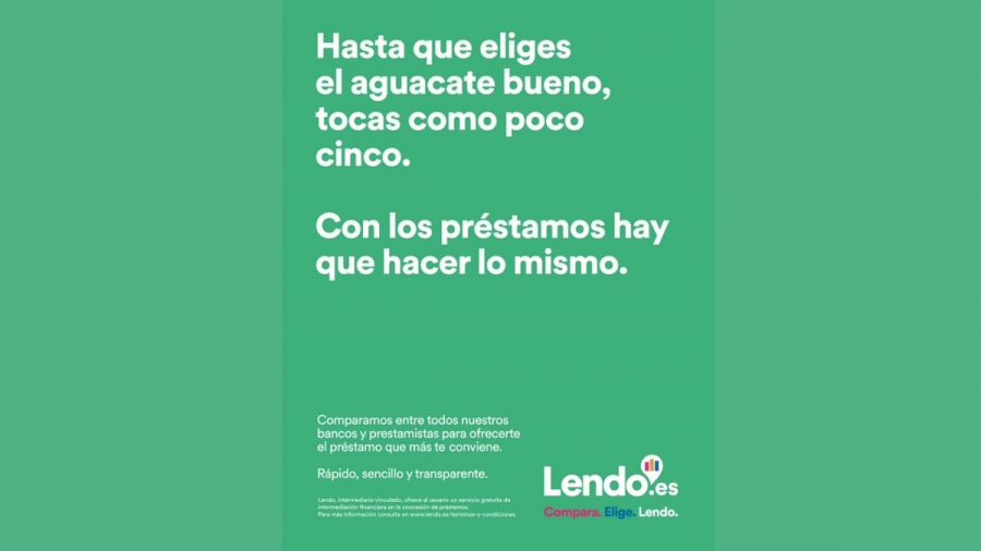 campaña de lanzamiento de LENDO en España