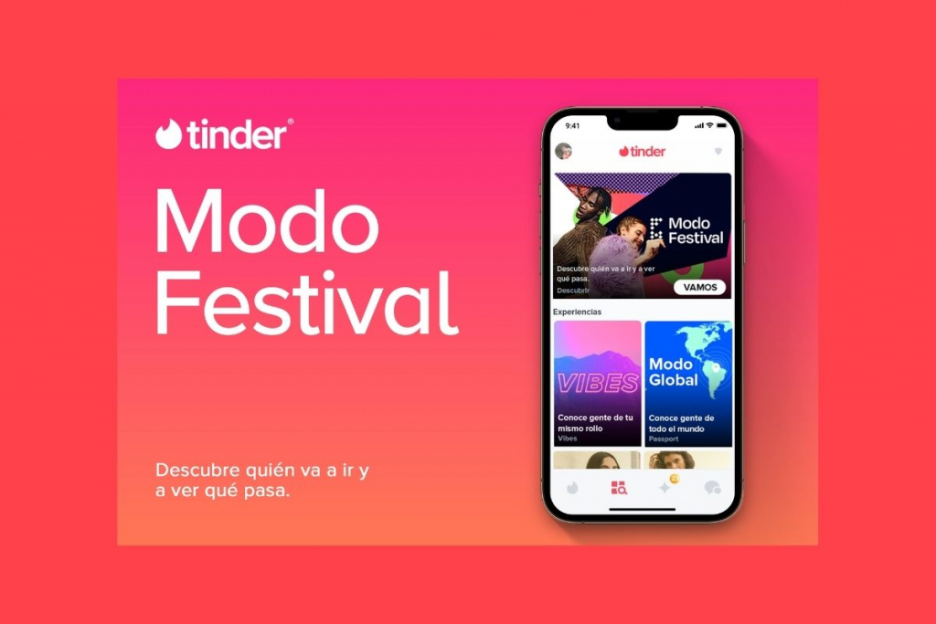 Se lanza el Modo Festival en Tinder