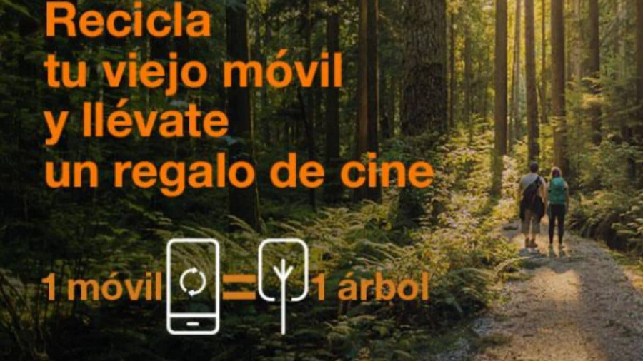 Orange inicia campaña para plantar 3.000 árboles en el Bosque La Umbría