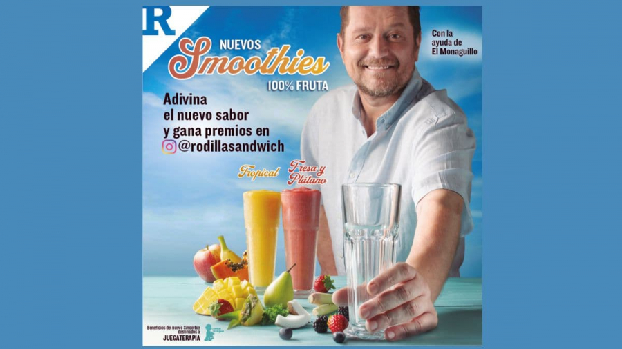 concurso solidario 'smoothie secreto' de Rodilla y Juegaterapia con El Monaguillo