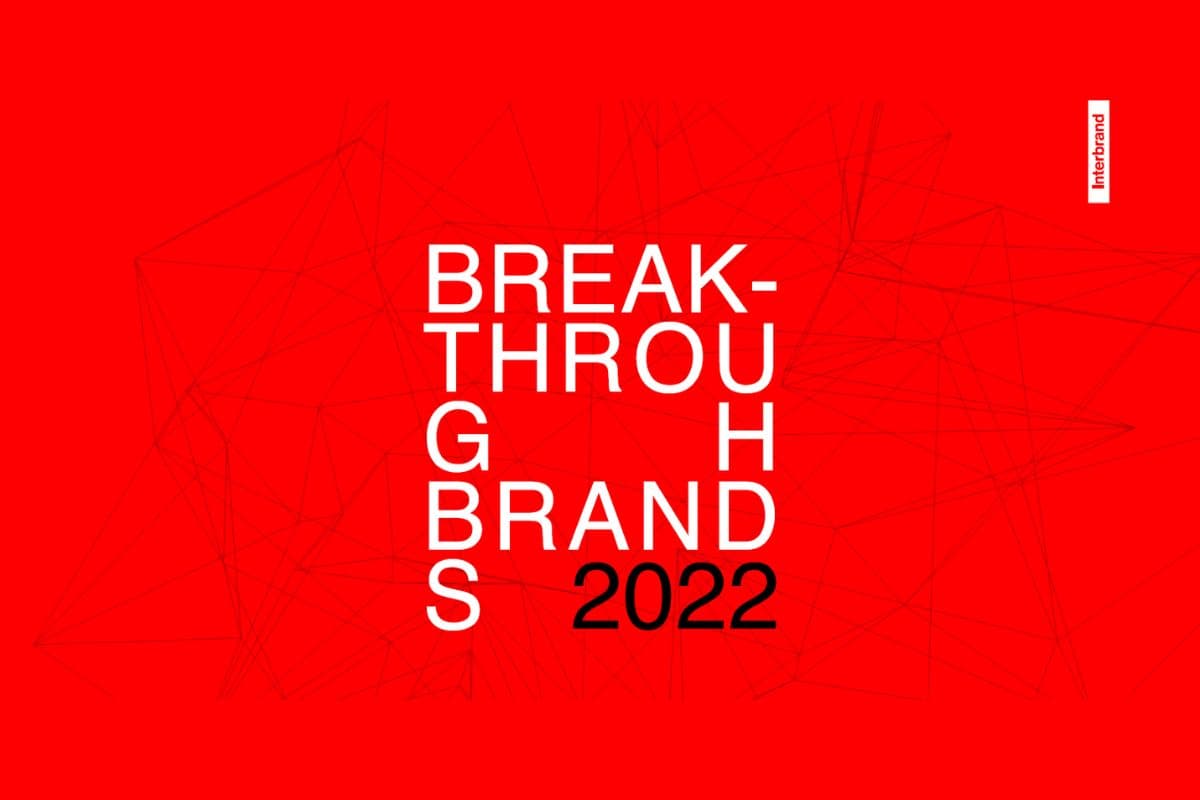 Interbrand publica su informe Breakthrough Brands 2022
