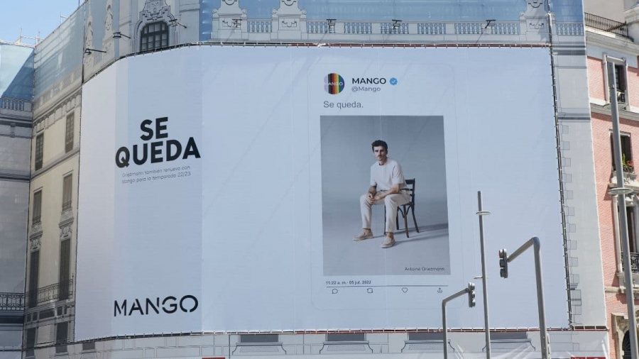 Mango lanza la campaña 'Se queda' con Antoine Griezmann