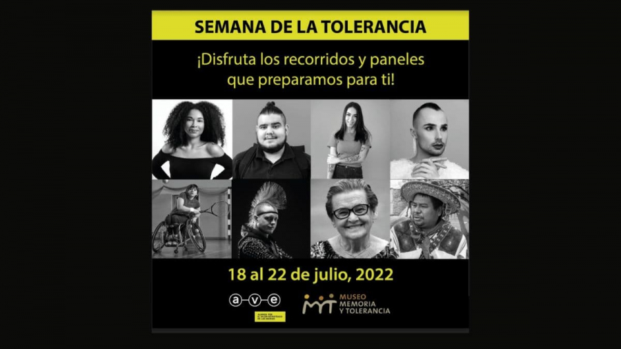 AVE y Museo Memoria y Tolerancia organizan la Semana de la Tolerancia 2022
