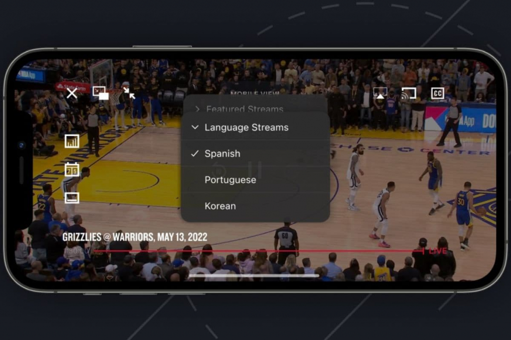 nueva app global de la NBA