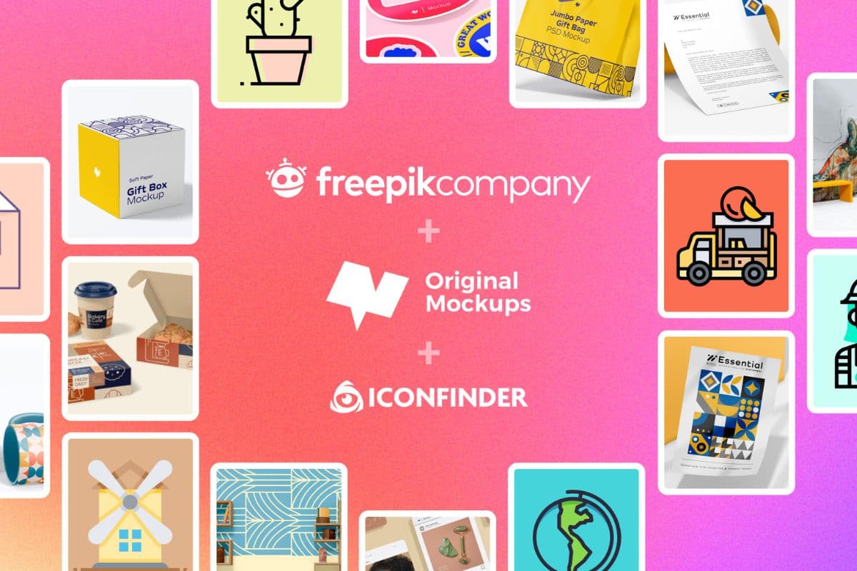 Freepik Company adquiere Original Mockups e Iconfinder