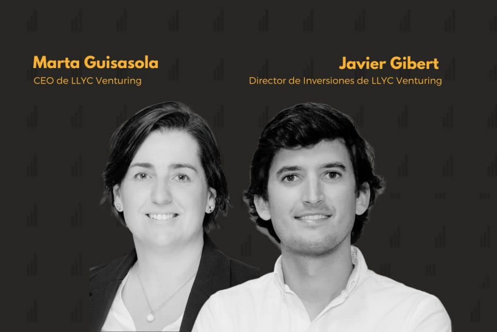 Marta Guisasola y Javier Gibert de LLYC Venturing