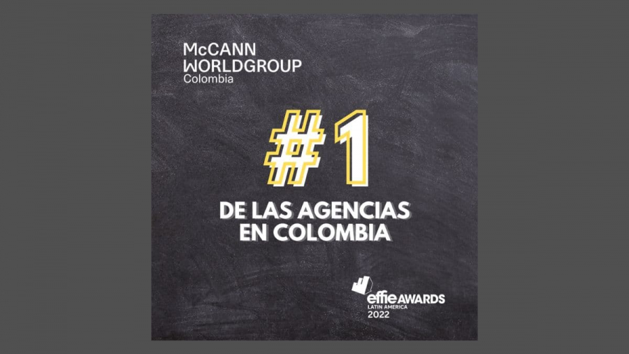 McCann Worldgroup Colombia agencia más efectiva en Colombia