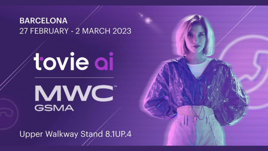 Tovie AI estará en el Mobile World Congress Barcelona 2023