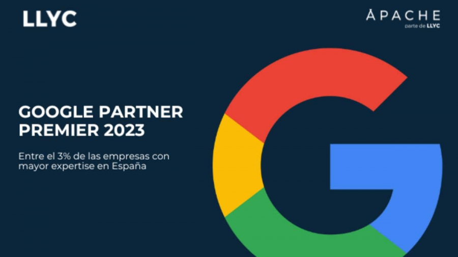 Apache parte de LLYC es Google Partner Premier 2023