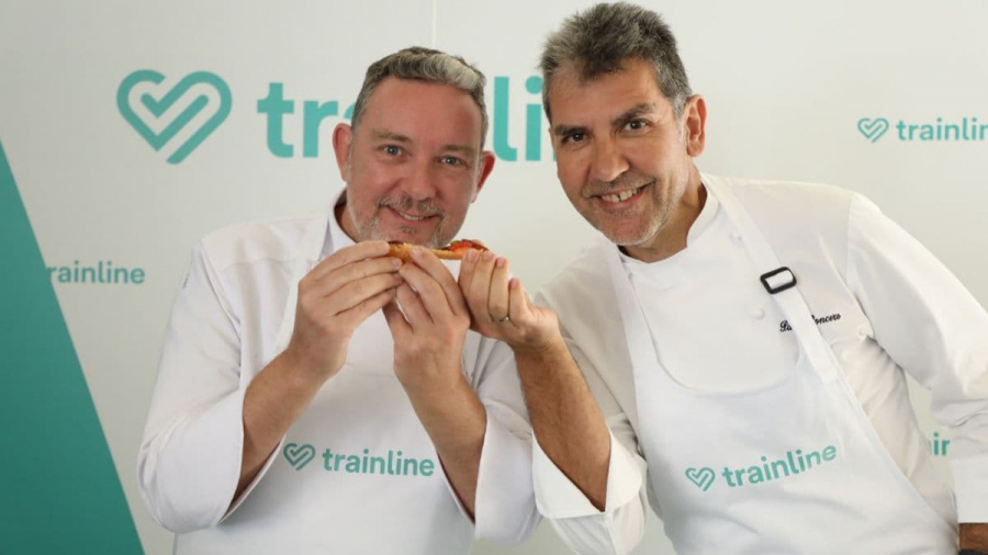Iniciativa La Próxima Tapa de Trainline con los chefs Paco Roncero y Albert Adrià