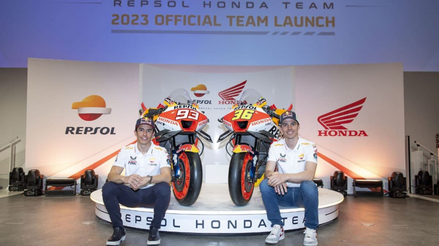 presentación de la temporada 2023 de MotoGP de Repsol-Honda