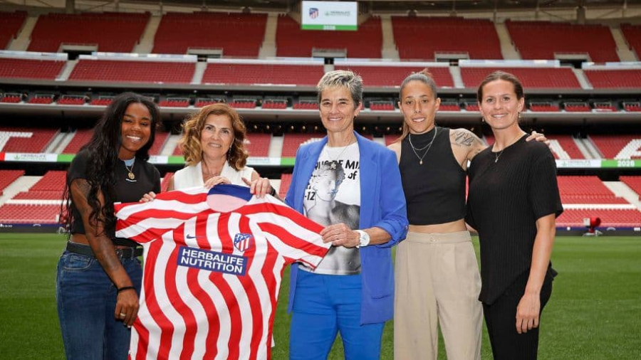 Herbalife renueva su patrocinio del Atlético de Madrid Femenino